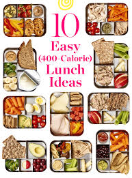 10 easy lunch ideas under 400 calories