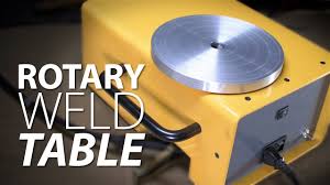 building a rotary weld table you