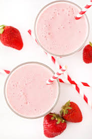 strawberry malt shake recipe one