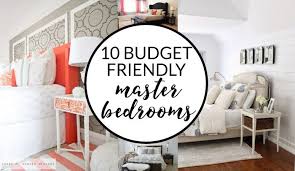 budget friendly master bedroom makeover