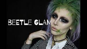 halloween beetlejuice glam makeup