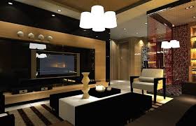 An intricate chandelier design in the living room can turn it into a welcoming place. Luxury Living Room Night Scene Interior Design House Plans 21799