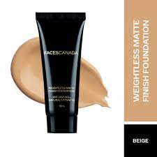 faces canada weightless matte finish
