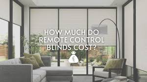 remote control blinds cost