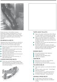 Fenner Belt Drive Cover Tools Design Manual Belt Drive