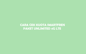 We did not find results for: 4 Cara Cek Kuota Smartfren Paket Unlimited 4g Lte Terbaru