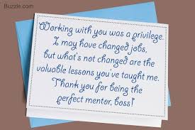Thank You Note To Boss Best Thank You Letter To Manager