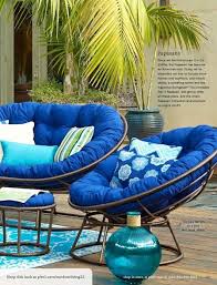 Double Papasan For Cozy Patio This Is