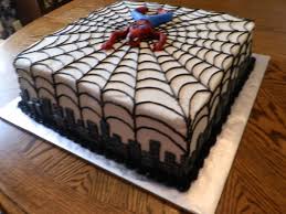 Spiderman is one of the popular cartoon superheroes and has an immense fan following everywhere. Spiderman Spiderman Birthday Cake Rectangle Cake Spiderman Cake