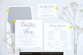 Formal wedding invitation wording sample: Parts Of A Wedding Invitation Printsonalities