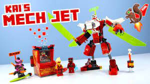 LEGO Ninjago Kai's Mech Jet and Arcade Pod Speed Build 2020 - YouTube
