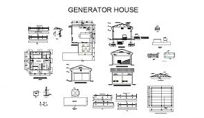 Generator House Elevation Section