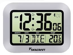 Clock Lcd Digital Display Radio