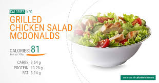 grilled en salad mcdonalds