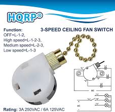 hqrp ceiling fan 3 sd 4 wire control