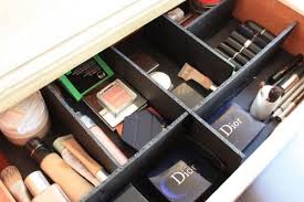 diy foam makeup drawer dividers the