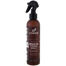 In addition, argan oil has a high smoke or burning point (the temperature at which the oil starts producing a continuous blue smoke). Art Naturals Style Spray Argan Oil Thermal Shield