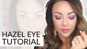 makeup tutorial purple eye shadow