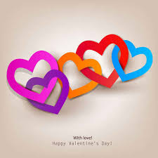 happy valentine s day love vector for