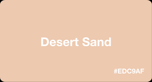 Desert Sand Hex Code Edc9af
