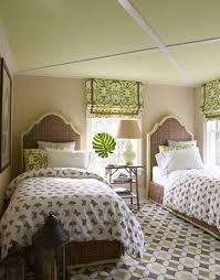 green ceiling cottage girl s room