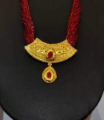 pyarishee nepali golden necklace