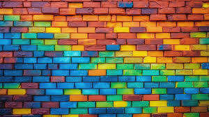 page 3 rainbow brick wall images