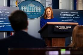 Born december 1, 1978) is an american political advisor and the 34th and current white house press secretary. Jen Psaki S Debut No Attacks No Lectures No Crowd Size Fixation The New York Times