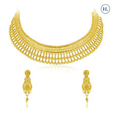 clic gold necklace set necklace