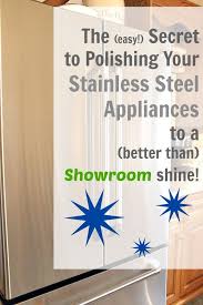 polishing stainless steel appliances