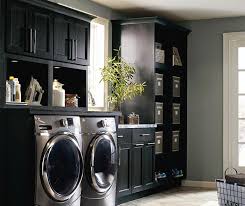 the perfect laundry room cabinets to