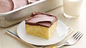 Basic Yellow Cake Recipe gambar png