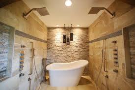 Walk in bathtub with shower for seniors. Large And Luxurious Walk In Showers Hgtv