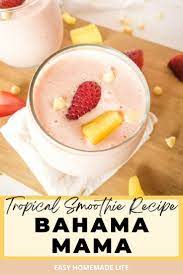 bahama mama tropical smoothie recipe