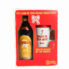 kahlúa with mug gift set 750ml elma