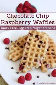 In another bowl, beat together milk and eggs. How To Make Waffles From Scratch With Fresh Raspberries