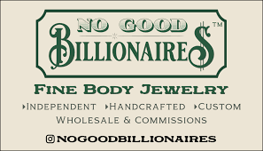 no good billionaires fine body jewelry