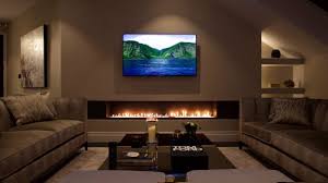 Tv Above Fireplaces Wall Mounted Gas