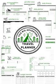 free printable travel planner this