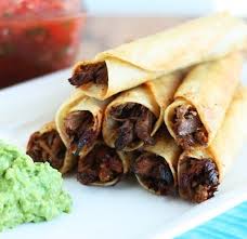 shredded beef taquitos cooking cly