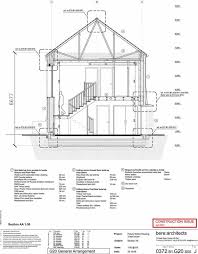 Cross Section Elevation For Larch House