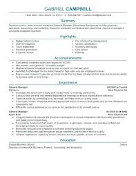 Related Post Bar Manager Resume Examples General Example Mmventures Co