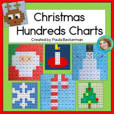 Christmas Hundreds Chart Mystery Pictures In 2019 Hundreds