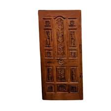 solid wood antique wooden door at rs