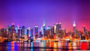 New York City Skyline At Night ❤ 4k Hd ...