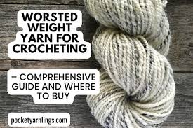 worsted weight yarn for crocheting