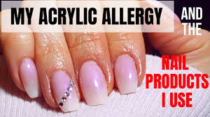 acrylic allergy and the nail s