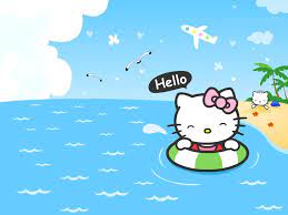 Hello Kitty Beach Wallpapers - Top Free ...