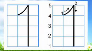 Tập viết số 1 - YouTube