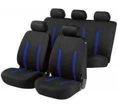 Toyota Rav4 Seat Covers Black Blue